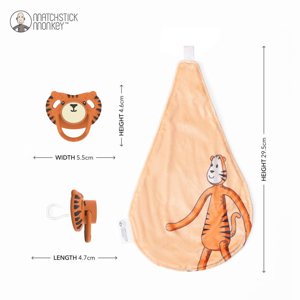 Matchstick Monkey All In One Soother Teether And Comforter Orthodonti