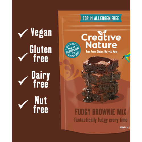 Creative Nature GF Cake Mix Brownie Mix 250g 1