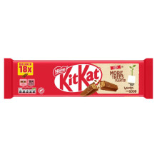 KitKat 2Finger Milk Chocolate Biscuit Bar, 18 x