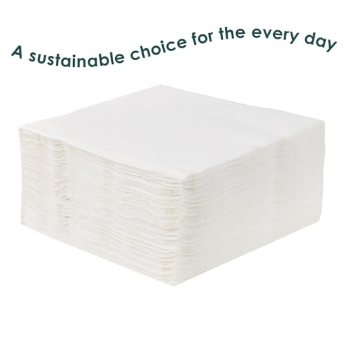 Table Kind White Napkins - 100 Pack - 2ply 33cm 2