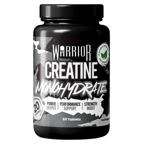 Warrior Warrior Creatine Monohydrate 3000mg, 60 Capsules 1