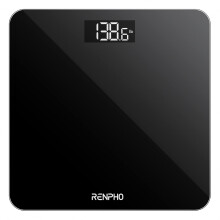 RENPHO Weighing Scales for Body Weight, Bathroom Scales with High Precision Sensors, Accurate Digital Weight Scale for People, LED Display, Step-On,