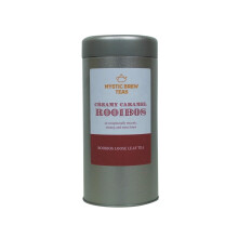 Mystic Brew Teas Creamy Caramel Rooibos Loose Leaf Tea 100 Grams Caddy
