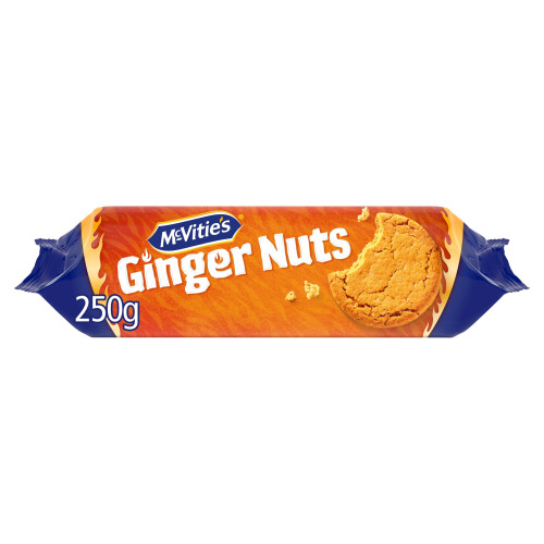 McVitie's Ginger Nuts Biscuits, 250 g (Pack of 1) 1