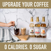 Matteos Sugar Free Coffee Flavoring Syrup Vanilla Delicious Coffee Syr