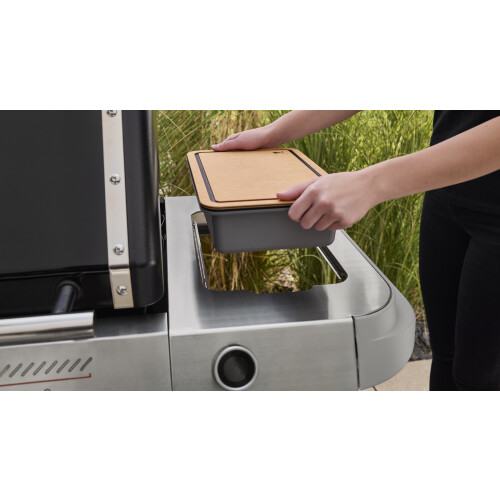 Weber Weber Aufbewahrungsbox mit Schneidebrett 2