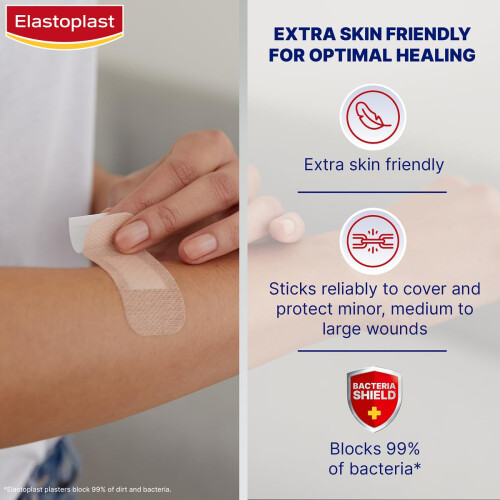 Elastoplast Elastoplast Sensitive Plasters, 20 Pieces, Hypoallergenic 2