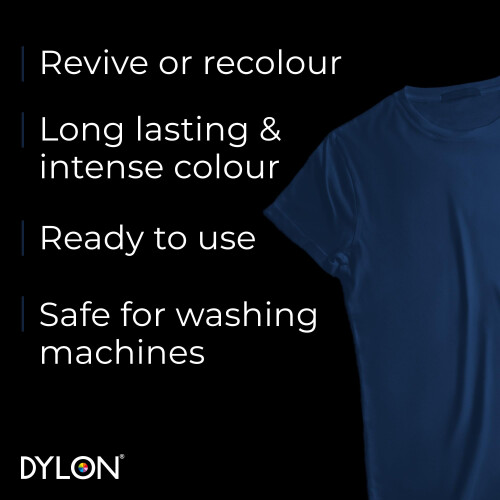 Dylon DYLON Washing Machine Fabric Dye Pod, Navy Blue, 350g 2