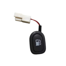 Interrupteur d'ouverture du bouchon de réservoir de carburant gris compatible avec Hyundai Grand Starex H1 i800 2007-2018 | Remplace 93