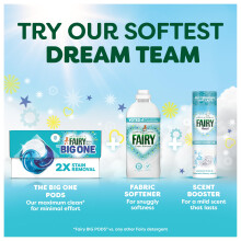 Fairy Fabric Softener Voted No1 for Sensitive Skin Hypoallergenic 129