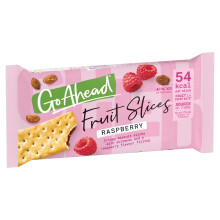 Go Ahead Raspberry Crispy Fruit Slices Snack Bars Multipack 4 x 436 g