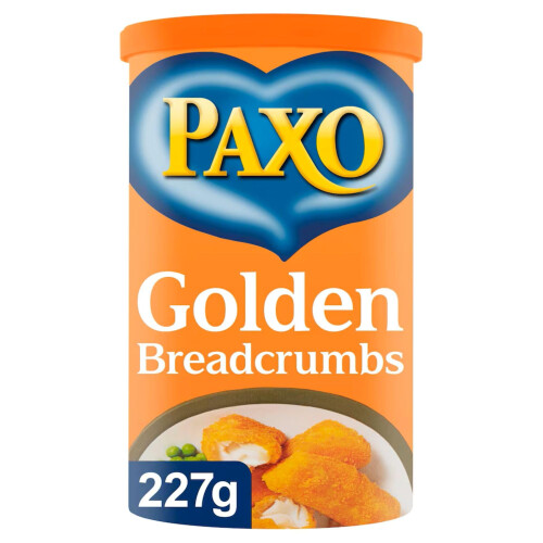 Paxo Golden Breadcrumbs, 227g Drum (Pack 1)