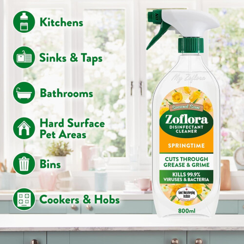 Zoflora Zoflora Springtime Multipurpose Spray Multipurpose Cleaner Antibacteri 2