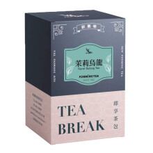 Fonming Tea Jasmine Tea Bags, High Grown Oolong Tea Leaves - Light & Floral, Low Caffeine, Hot and Cold Brew, Semi-Fermented Drink for Health,