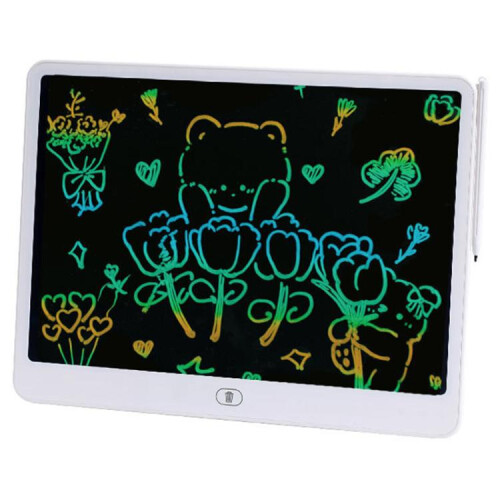 Παιδικό Tablet LCD Γραφής Έγχρωμη Οθόνη Σχεδιασμού, Στυλ: Λευκό 11 ιντσών
