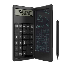 Basismodel 6 inch draagbaar opvouwbaar LCD-schrijfbord met rekenmachine voor zakelijk gebruik