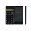 Solar Calculator Handwriting Board Learning Office Portable Folding LCD Writing Board(Black) 1
