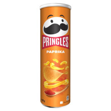 Pringles Paprika Crisps 185 g Packaging May Vary
