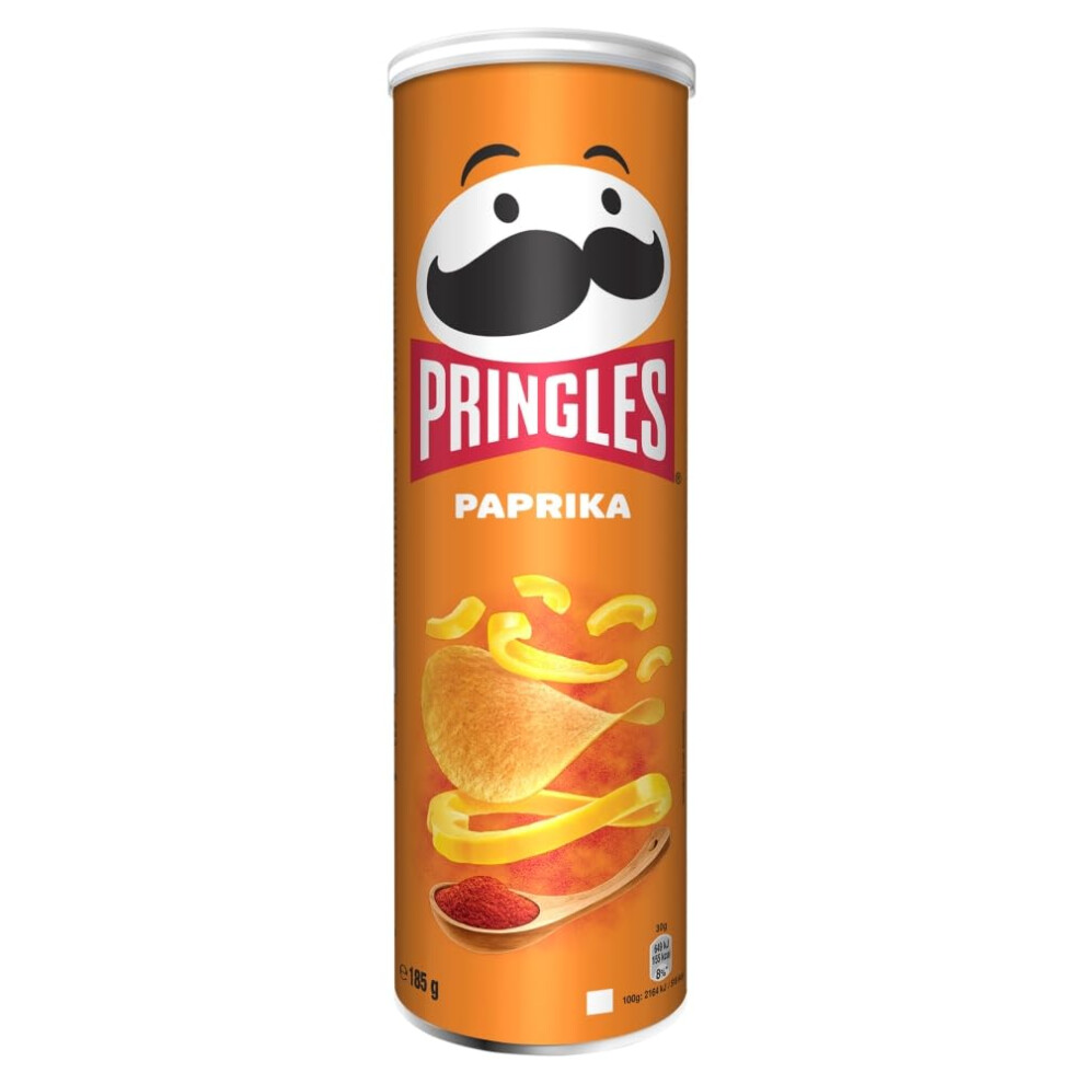 Pringles Paprika Crisps 185 G (Packaging May Vary)