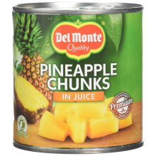 DEL MONTE in Juice, Pineapple Chunks, 435 gram