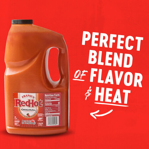 Frank’s RedHot Original Cayenne Pepper Hot Sauce 3.78L | Medium Spicy 1