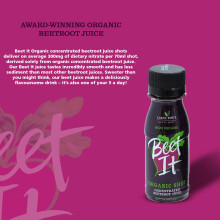Beet It Organic Concentrated Beetroot Shot 300mg Nitrates Pack of 15 x