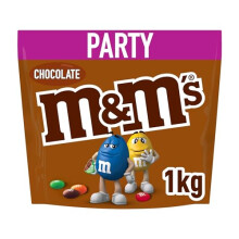 M&Ms Chocolate Bag, Milk Chocolate, 1kg Party Bag, Bulk Chocolate, as