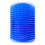 Brosse de massage pour chat d'angle (bleue) 1