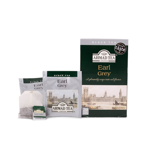 Ahmad Tea Earl Grey Black Tea - 20 Teabags (Sachets) 2