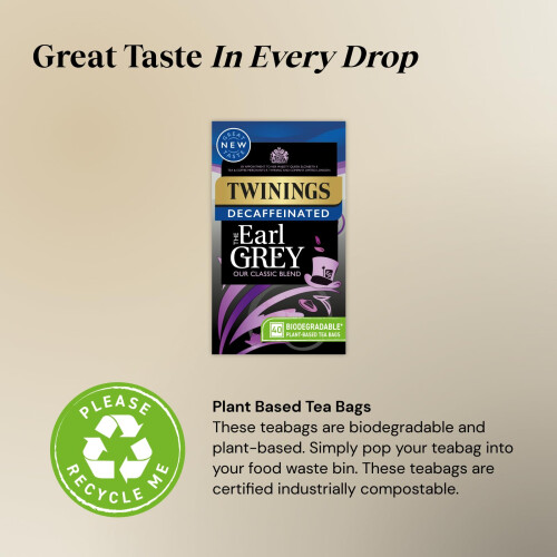 Twinings Twinings Earl Grey Decaf Tea, 40 Bags 2