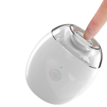 Electric Baby Nail Trimmer with LED Light - Safe Nano Grinding for Infants and Toddlers - Ultra Quiet 3-Speed Adjustable File Kit