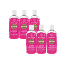 Fabulosa 4 in 1 Concentrated Antibacterial Disinfectant All Purpose Cleaner, 220ml, 6 Pack, Winter Angel