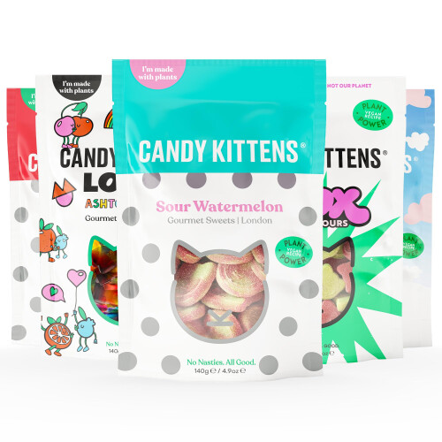 Candy Kittens Vegan Sweets DISCOVERY Selection, 5 x 140g 1
