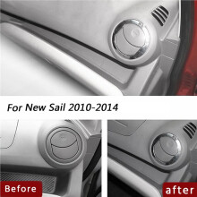 10X Car Air Outlet Conditioning Cover Frame Car Accessories for Sail