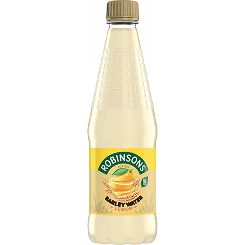 Robinsons Barley Water - Real Fruit Squash, Low Calorie - Lemon - 850
