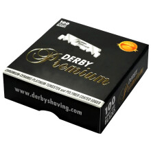 Derby Premium Single Edge (Half) Razor Blades – 100 Blades | Swedish Steel | Fit
