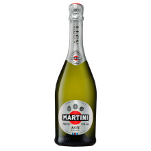 MARTINI Asti Sparkling Wine, 7.5% ABV, 75cl / 750ml, Medium-Sweet Italian Wine
