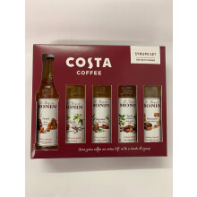 Costa Coffee Syrups Gift Set 5 Pack New