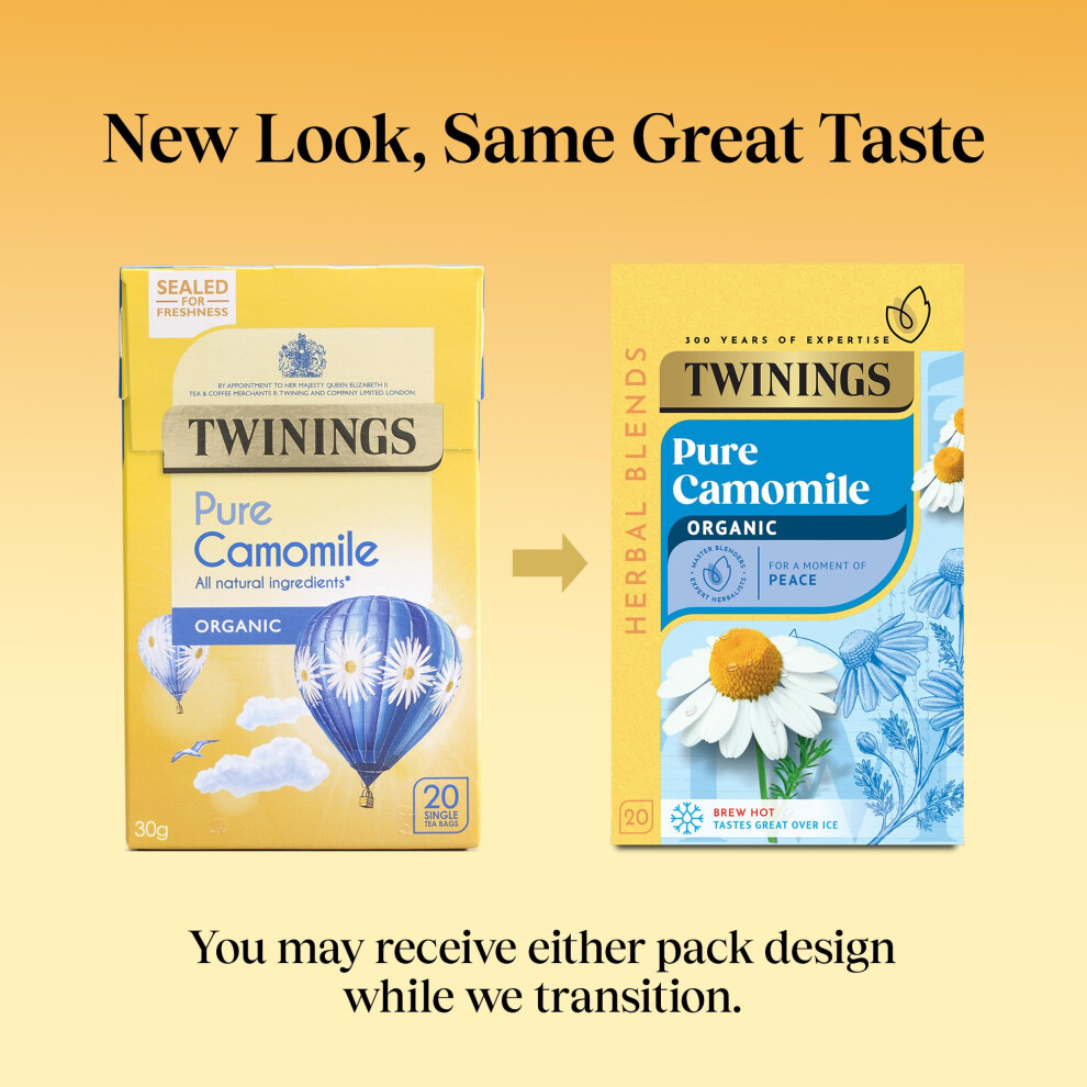 Twinings Organic Camomile Tea Bags X20 30G 30 Grams