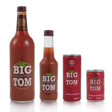 Big Tom Spiced Tomato Juice for Bloody Mary Mix 250ml Cans 12 Pack V