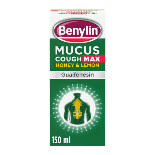Benylin Mucus Cough Max Honey & Lemon, 150ml 1