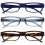 OPULIZE Reading Glasses +2.5 (Pack of 3) 2