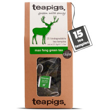 teapigs Mao Feng Green Tea  Green Tea Bags with Pure Mao Feng  Delicate and