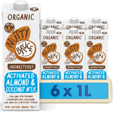 Nutty Bruce - Unsweetened Activated Almond & Coconut Milk - Certified