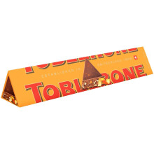 Toblerone Orange Twist Chocolate Bar, Swiss Chocolate w/ Honey &