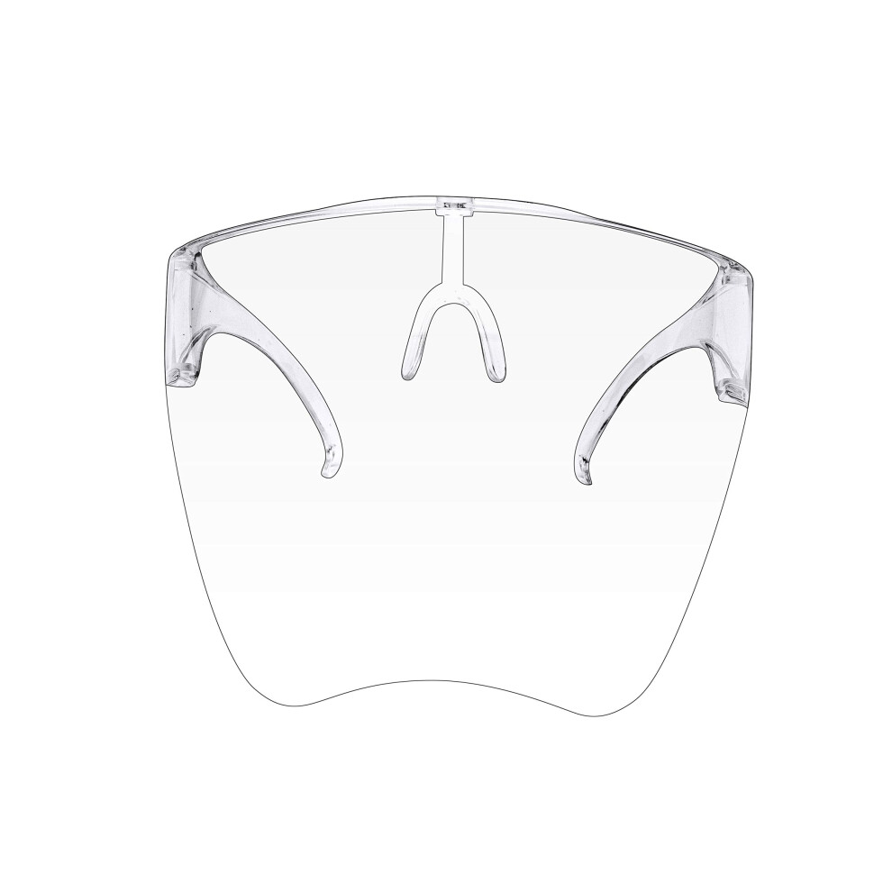 Kids Face Shield With Glasses Antifog Clear Vision Full Face Protection Children Safety Eyewear White 9073542204985