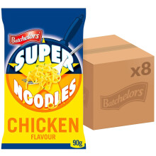 Batchelors Super Noodles Tasty Chicken Flavour, Instant Snack Ready