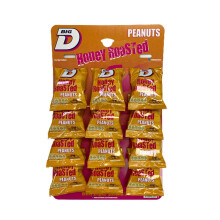 Big D Honey Roasted Nuts Peanuts on a Pub Card - 12 x 50g Packs