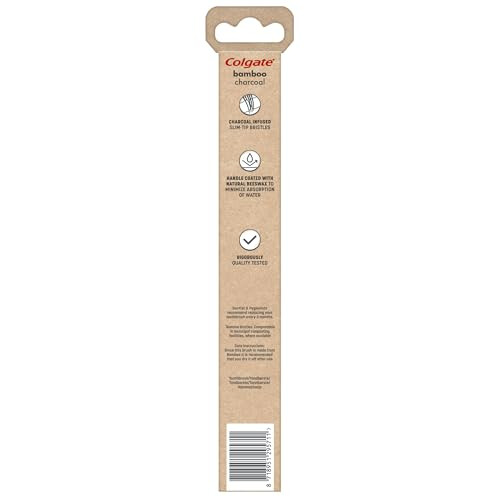 Colgate Colgate Bamboo Charcoal Toothbrush - Soft Bristles, 1 Piece 2
