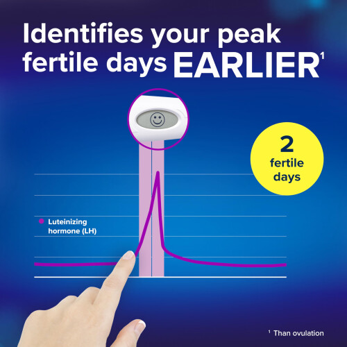 Clearblue Clearblue 10 Ovulation Tests and 1 Pregnancy Test Kit, Digital Results Vs Visual 2